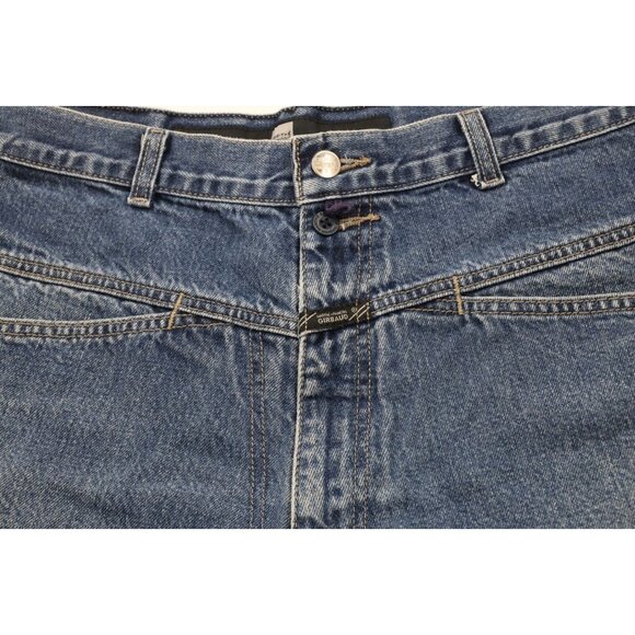 Vintage 90s Marithe Francois Girbaud Mens 36 Faded Baggy Fit Denim Jean Shorts - Picture 6 of 13